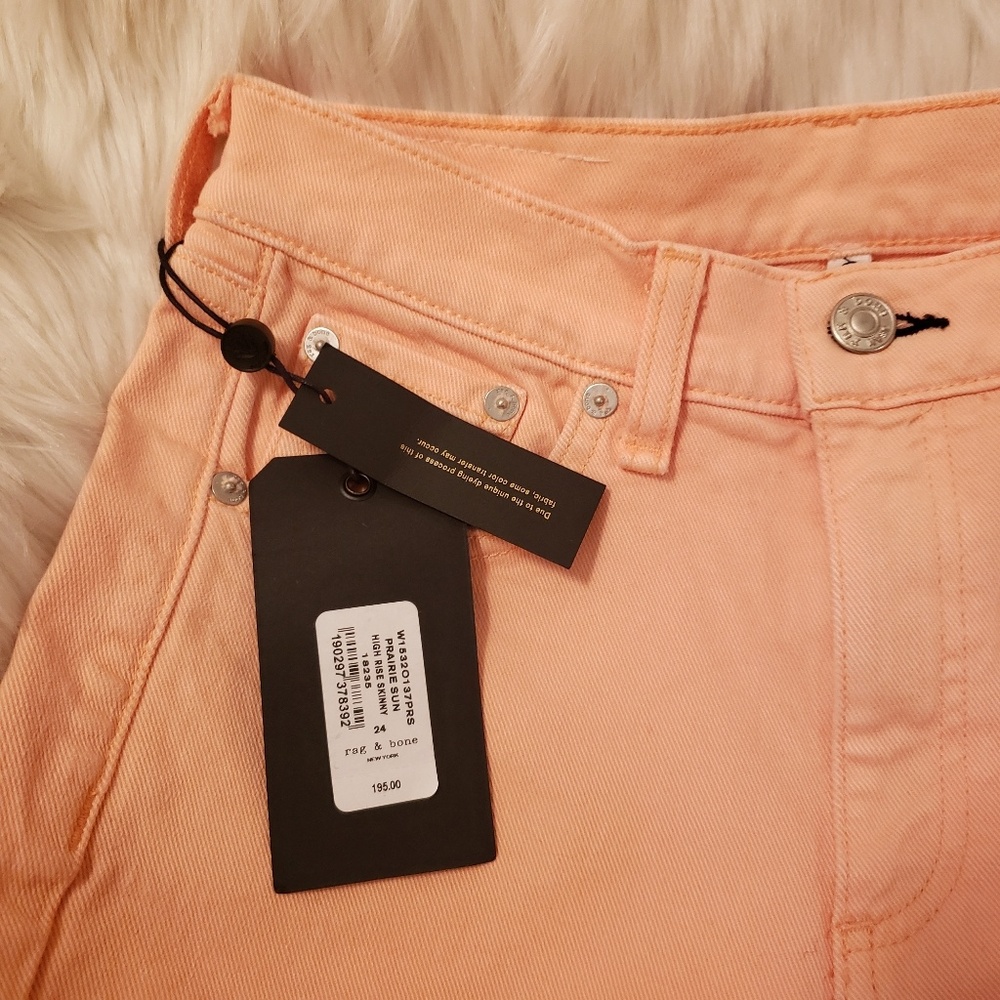 Rag & Bone Prairie Sun high rise skinny jeans - Picture 4 of 5